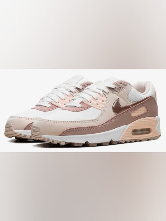 Nike Shoes - Nike Air Max 90 Next Nature Premium 'Washed Coral' Sneakers Size 6 Used Exc